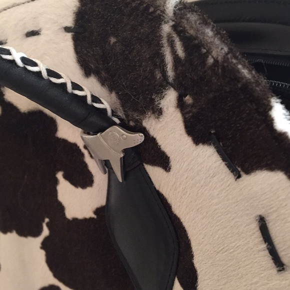 Donald Pilner real fur leather purse - Picture 4 of 9